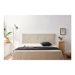 MOONIA-TÊTE DE LIT TAPISSÉE NAPOLI AQUALINE 90 X 50 X 5 Cm soldes magasin 8
