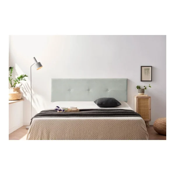 en france MOONIA-TÊTE DE LIT TAPISSÉE NAPOLI AQUALINE 90 X 50 X 5 Cm 3