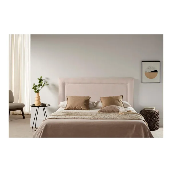Protections acheteurs MOONIA-TÊTE DE LIT TAPISSÉE REGINA AQUALINE AQUALINE 220 X 115 X 5 … 3