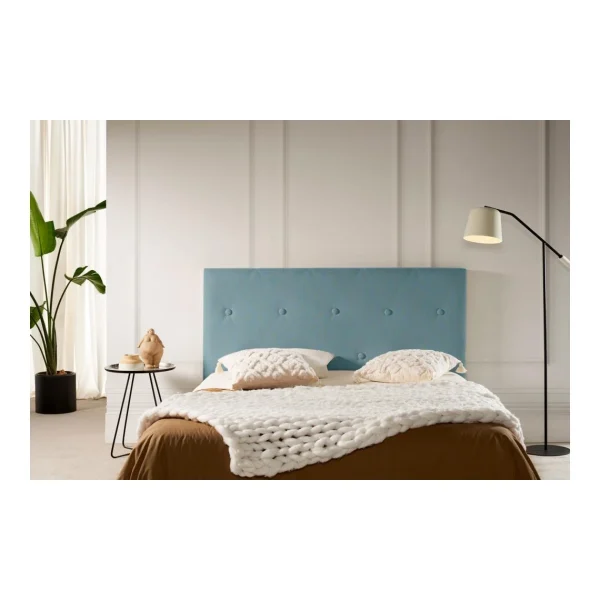 MOONIA-TÊTE DE LIT TAPISSÉE VENICE AQUALINE 145 X 115 X 12 Cm Dernières Nouveautés 3