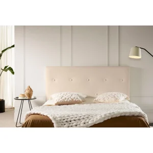 MOONIA-TÊTE DE LIT TAPISSÉE VENICE SIMILI CUIR 145 X 115 X 12 Cm en ligne officielle 8
