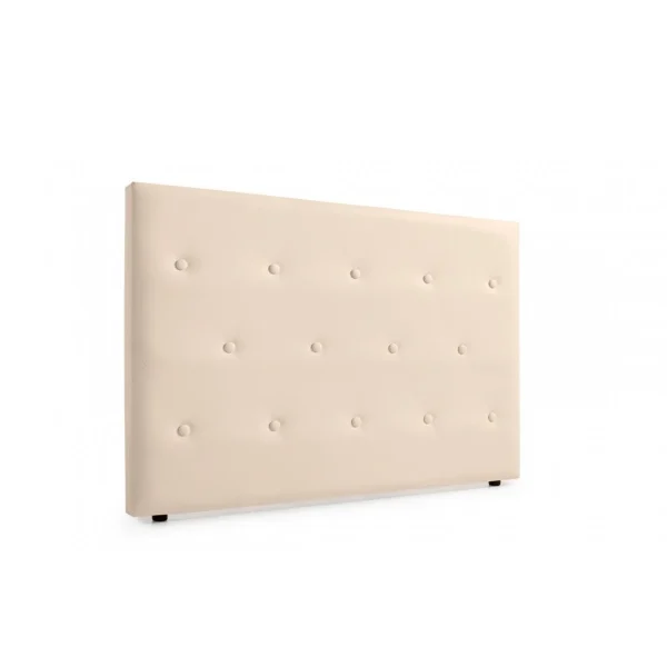 MOONIA-TÊTE DE LIT TAPISSÉE VENICE SIMILI CUIR 145 X 115 X 12 Cm en ligne officielle 4
