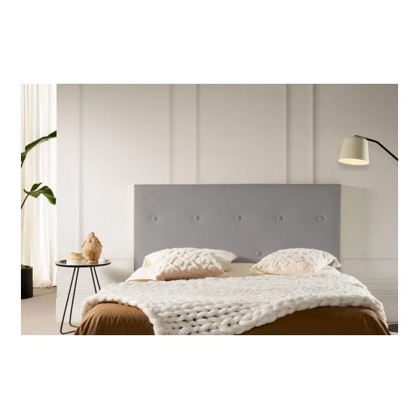 Prix très abordable MOONIA-TÊTE DE LIT TAPISSÉE VENICE SIMILI CUIR 210 X 115 X 12 Cm 3