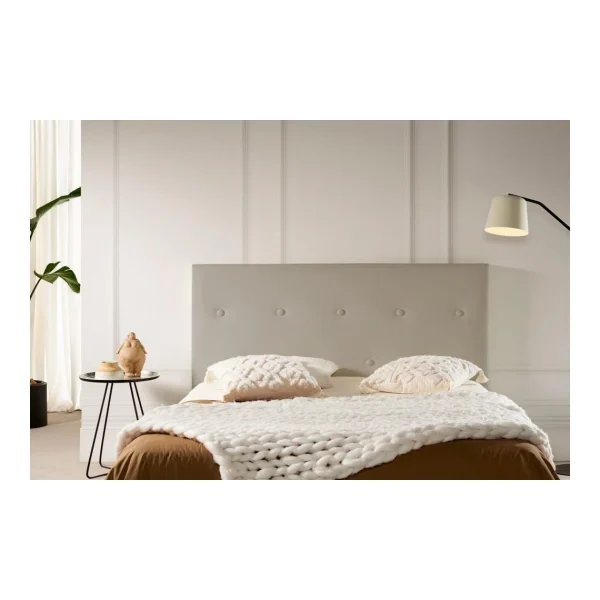 MOONIA-TÊTE DE LIT TAPISSÉE VENICE SIMILI CUIR 220 X 115 X 12 Cm grande surprise 3
