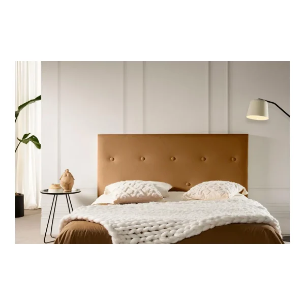 MOONIA-TÊTE DE LIT TAPISSÉE VENICE SIMILI CUIR 90 X 115 X 12 Cm en ligne vente 3