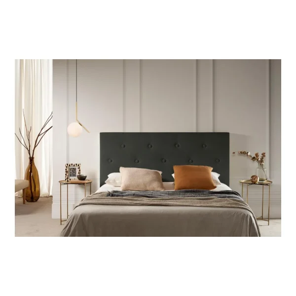 magasin pour MOONIA-TÊTE DE LIT TAPISSÉE VICTORIA AQUALINE 190 X 115 X 12 Cm 3