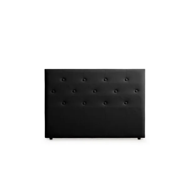 MOONIA-TÊTE DE LIT TAPISSÉE VICTORIA SIMILI CUIR 100 X 115 X 12 Cm boutiqued pas cher 1