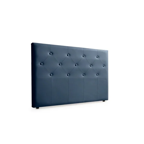 SOLDES TOUT À MOONIA-TÊTE DE LIT TAPISSÉE VICTORIA SIMILI CUIR 115 X 115 X 12 Cm 4