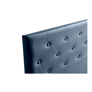 SOLDES TOUT À MOONIA-TÊTE DE LIT TAPISSÉE VICTORIA SIMILI CUIR 115 X 115 X 12 Cm 12