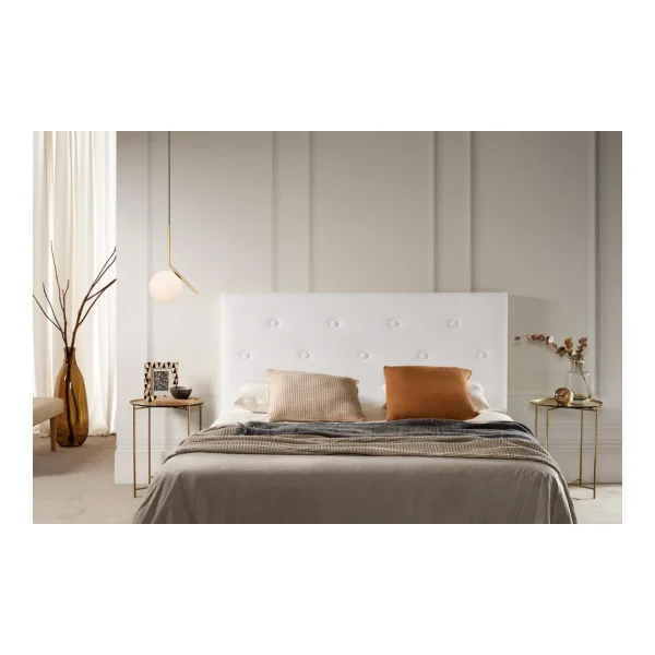 grande popularité MOONIA-TÊTE DE LIT TAPISSÉE VICTORIA SIMILI CUIR 145 X 115 X 12 Cm 3
