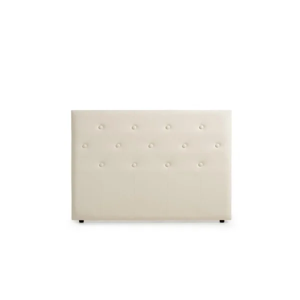 MOONIA-TÊTE DE LIT TAPISSÉE VICTORIA SIMILI CUIR 190 X 115 X 12 Cm REMISE allant jusqu. 1