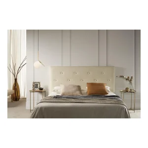 MOONIA-TÊTE DE LIT TAPISSÉE VICTORIA SIMILI CUIR 190 X 115 X 12 Cm REMISE allant jusqu. 8