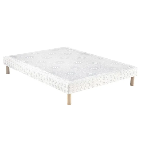 en vente Sommier Tapissier à Lattes Merinos Confort Ferme 140×200 + Pieds 1