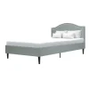 CSTORE NAILHEADS – Lit Adulte Classique – Tissu Gris Clair – Tête De Lit Clo… styles dernier cri 17