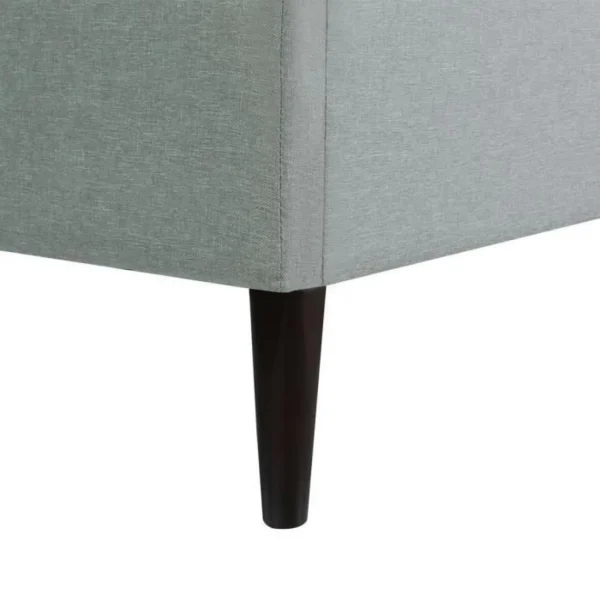 CSTORE NAILHEADS – Lit Adulte Classique – Tissu Gris Clair – Tête De Lit Clo… styles dernier cri 5
