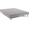 Réductions DUNLOPILLO Sommier 140 X 200 Somnilat 140×200 Bellini Gris Perle 11