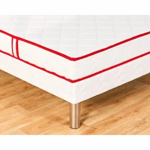 Sommier Blanc 140 X 190 Cm DREAMEA FERME Réductions 11