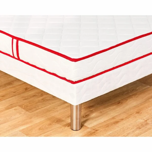 Sommier Blanc 140 X 190 Cm DREAMEA FERME Réductions 6