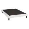prix de gros Sommier Blanc 160×200 Cm DREAMEA SOMMIER FERME 2 10