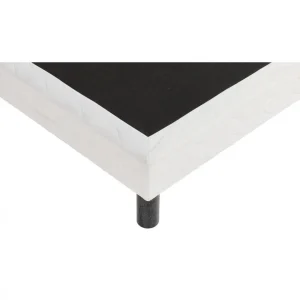 prix de gros Sommier Blanc 160×200 Cm DREAMEA SOMMIER FERME 2 9