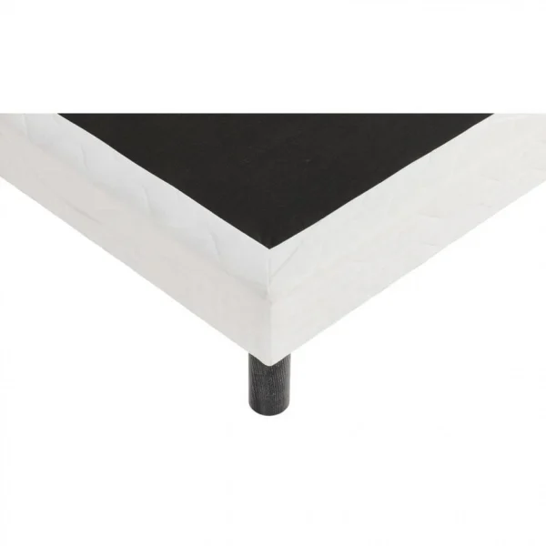 prix de gros Sommier Blanc 160×200 Cm DREAMEA SOMMIER FERME 2 4
