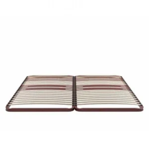 Sommier Bultex Cadre à Lattes 5 Zones 2x90x200 achat pas cher 8
