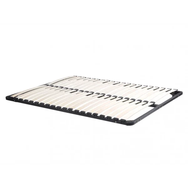 Livraison rapide Vente-unique Sommier Cadre à Lattes à Monter 160 X 200 Cm – 2×19 Lattes – Sans Pi… 1