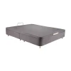 BUT Sommier Coffre 140×190 Cm HORIZON Gris qualité supérieure 11