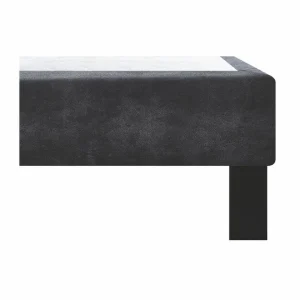 Sommier Gris Nuage 140×190 Cm EPEDA BIEN-ETRE Microfibre soldes en ligne 10