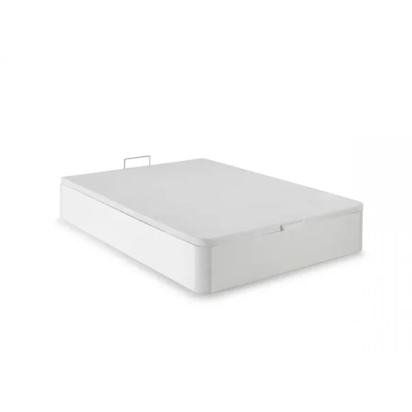 Vente-unique Sommier Coffre 160 X 200 Cm – Blanc Mat – HESTIA De DREAMEA PLAY france en ligne 1