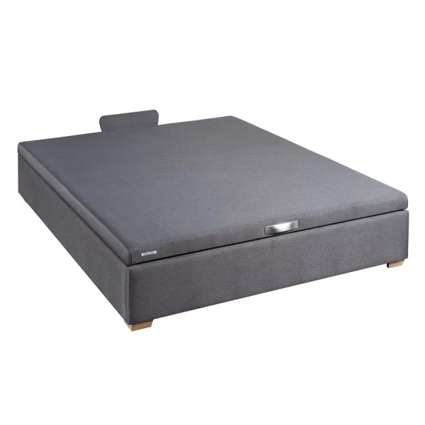 EPEDA Lit Coffre Kalypso E 140x190cm Anthracite prix abordable 1