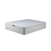 boutique en france Vente-unique Sommier Coffre 140 X 190 Cm En Simili – Blanc Mat – ONIRY De DREAMEA … 11