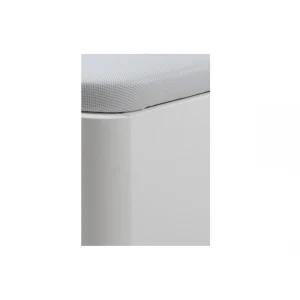 boutique en france Vente-unique Sommier Coffre 140 X 190 Cm En Simili – Blanc Mat – ONIRY De DREAMEA … 9
