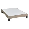 Sommier PU Taupe 160×200 Cm DREAMEA EDITION PRIMO économies garanties 7