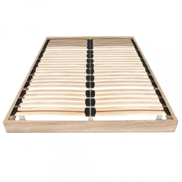 Le Quai Des Affaires Sommier Sur Pied SOMKIT 160×200 / Chêne Blanchi en ligne 3
