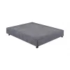marque pas cher Vente-unique Sommier Tapissier 160 X 200 Cm – Gris Anthracite – UNIVERSEL De DREAME… 5