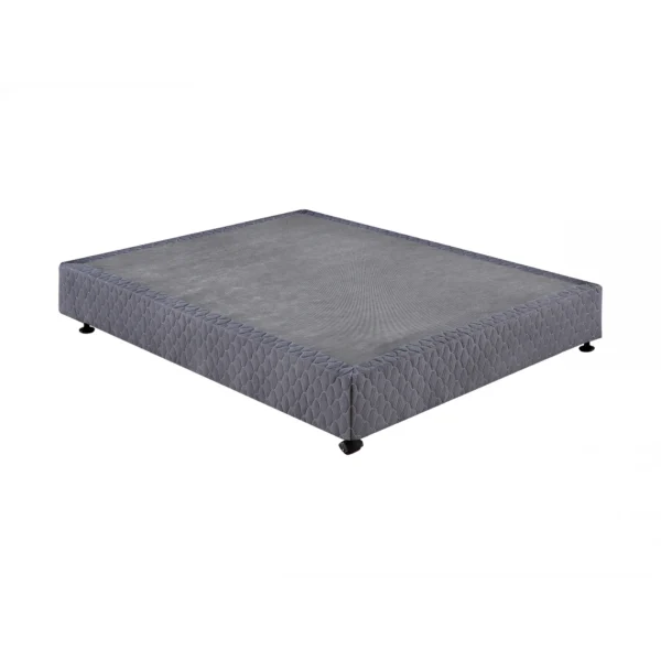 marque pas cher Vente-unique Sommier Tapissier 160 X 200 Cm – Gris Anthracite – UNIVERSEL De DREAME… 1