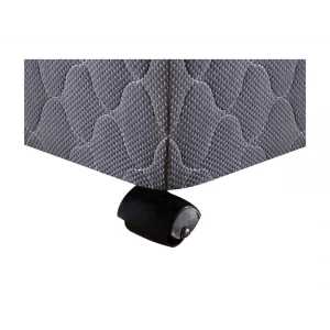 marque pas cher Vente-unique Sommier Tapissier 160 X 200 Cm – Gris Anthracite – UNIVERSEL De DREAME… 7