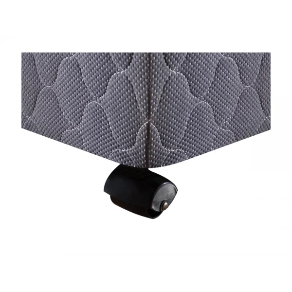 marque pas cher Vente-unique Sommier Tapissier 160 X 200 Cm – Gris Anthracite – UNIVERSEL De DREAME… 3