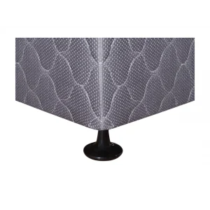 marque pas cher Vente-unique Sommier Tapissier 160 X 200 Cm – Gris Anthracite – UNIVERSEL De DREAME… 9