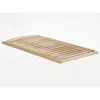 dernière tendance Le Quai Des Affaires Sommier NEVADA 90×190 Cadre Bois 18 Lattes Multiplis / Naturel 16