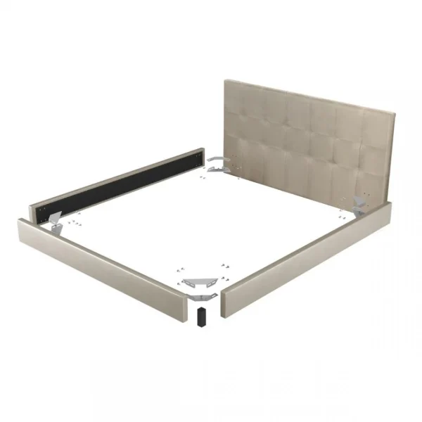Autrement Talamo Italia Lit Double Avec Tête De Lit, Fabriqué En Italie, Struc… boutique en ligne 4