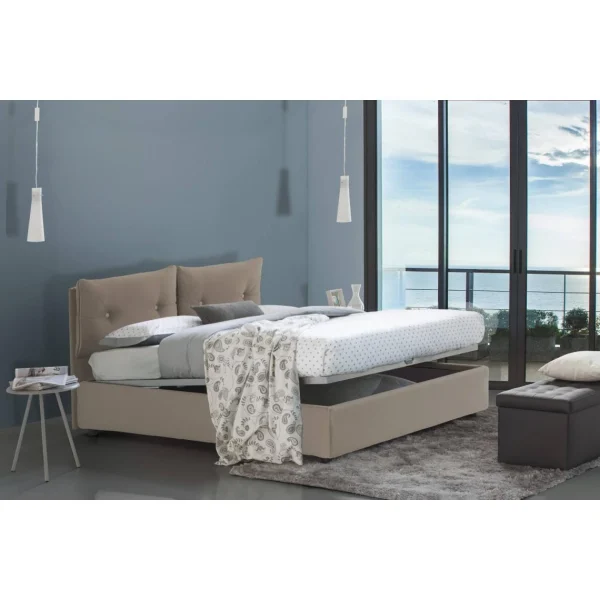 Autrement Talamo Italia Lit Double Conteneur Giulia, Fabriqué En Italie, Lit Av… excellent qulity 1