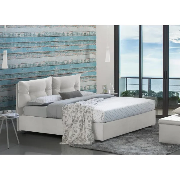 garantis authentique Autrement Talamo Italia Lit Rangement Giulia, Made In Italy, Lit Avec Revêtemen… 3
