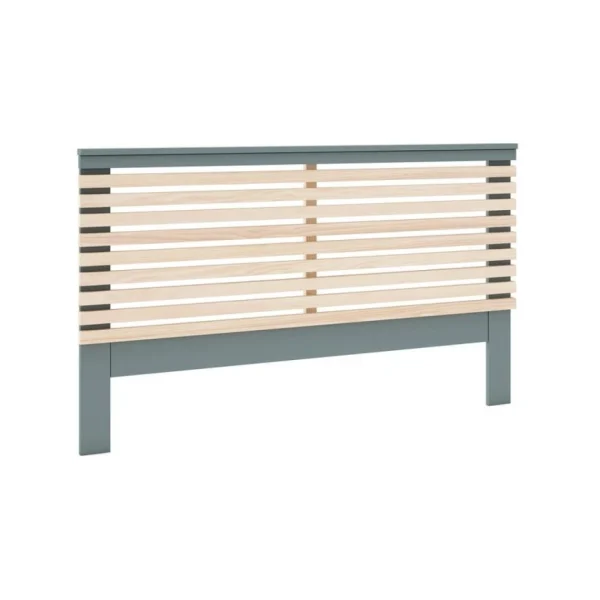 Boutique BUT Tête De Lit 160 Cm PISCO Vert Grisé Et Bois Naturel 1