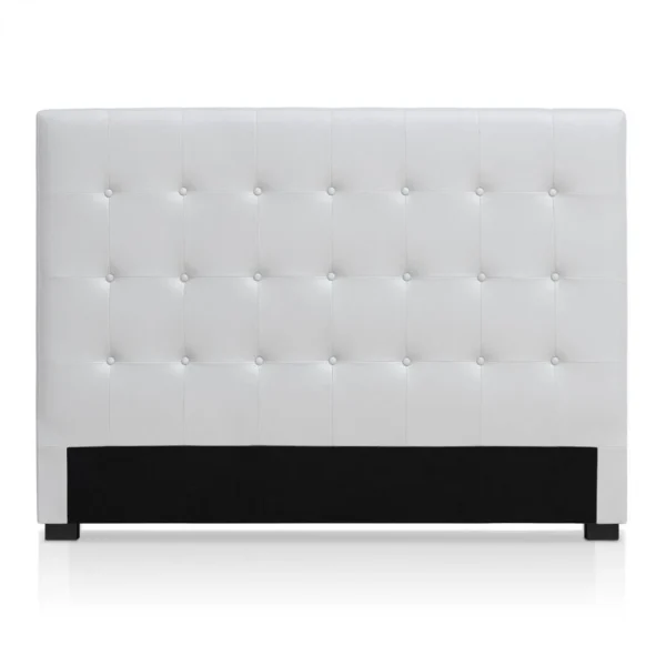 Officielle MENZZO Tête De Lit Avec Port USB Luxor 160cm Simili Blanc 1
