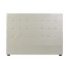 Retour Facile et Gratuit Pegane Tête De Lit Capitonnée Coloris Crème En Polyester / MDF – Longueur … 19