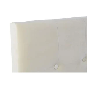 Retour Facile et Gratuit Pegane Tête De Lit Capitonnée Coloris Crème En Polyester / MDF – Longueur … 13