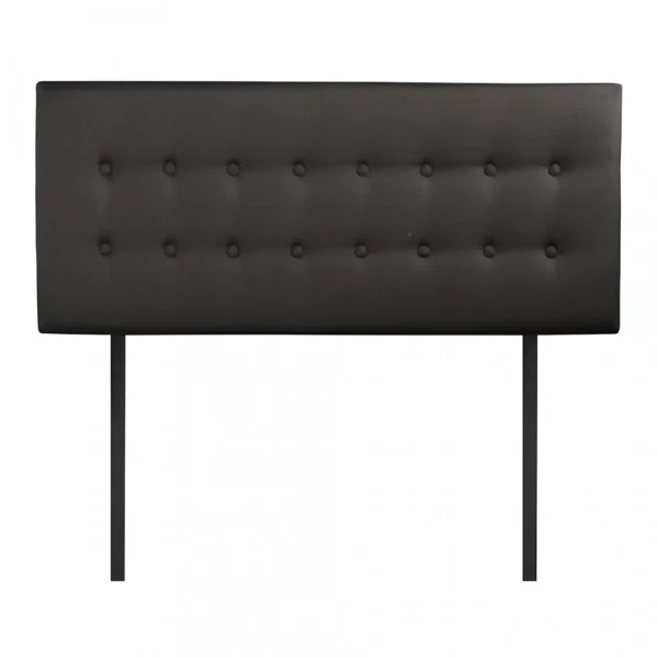 vente pas cher en ligne Bellecour Tête De Lit Capitonnée Grise 90×60 Cm 6