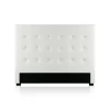 Marque Generique Tête De Lit Capitonnée Premium 140cm Blanc boutique en ligne france 17
